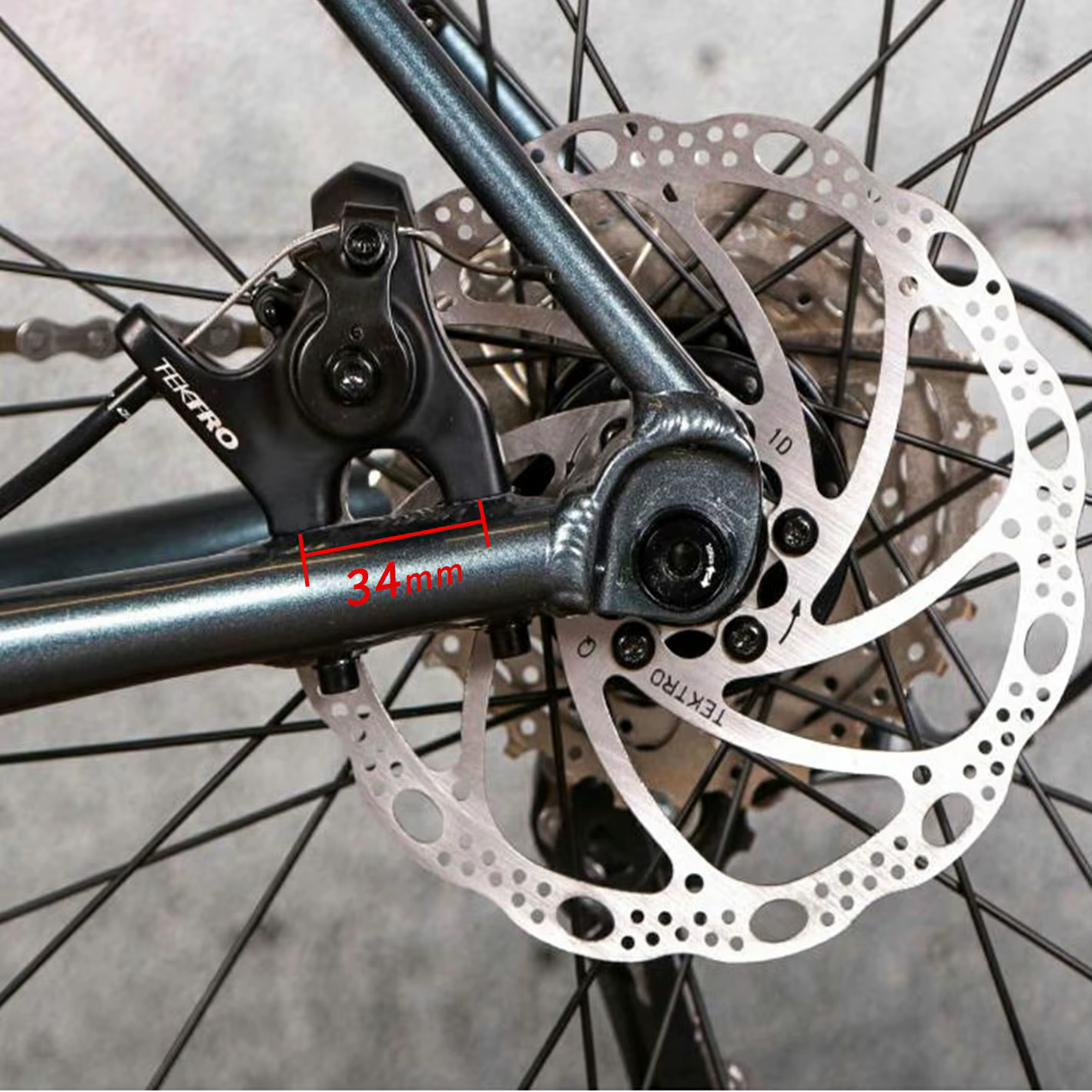 TEKTRO Frein MD-C310F MD-C310R Disque Mécanique Route Gravier Vélo Câble