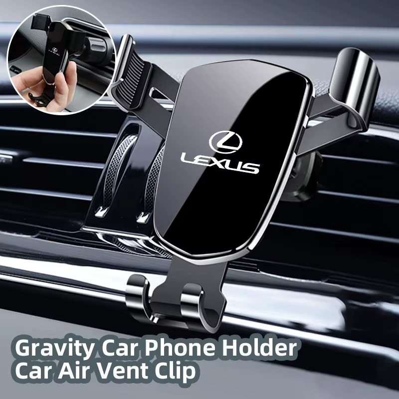 Support de téléphone par gravité pour voiture, support GPS, support mobile pour Lexus UX250h RX450h CT200h RX400h NX300h RX350 RX300