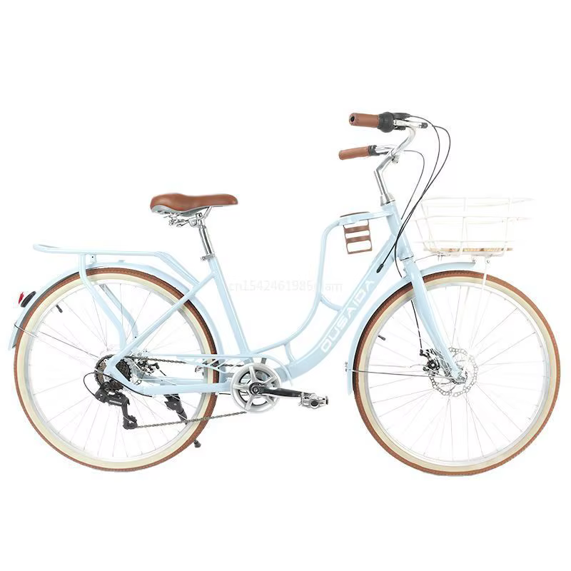 Vélo léger avec cadre en acier à haute teneur en carbone