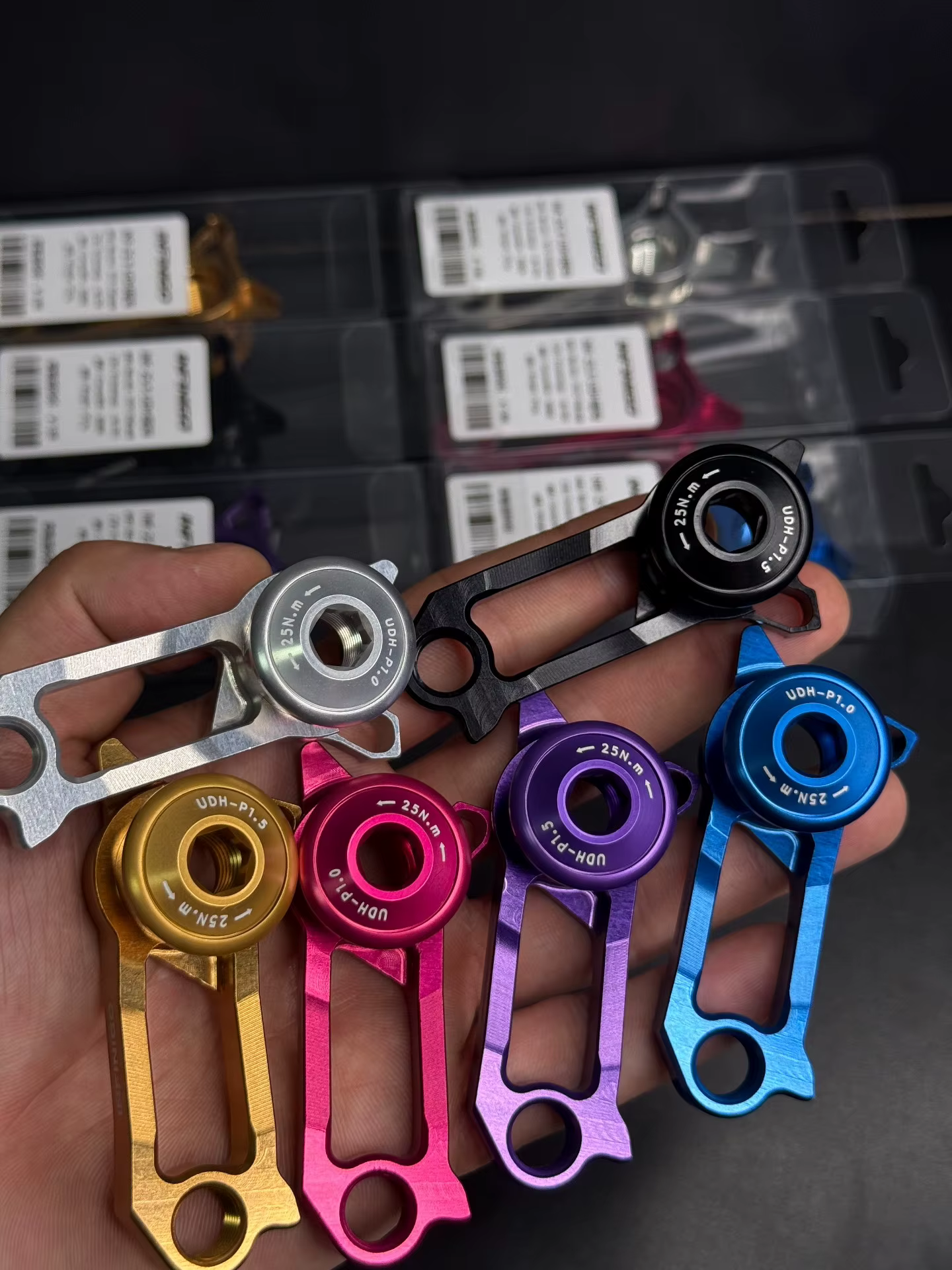 Support de dérailleur arrière UDH à fixation directe pour cadre de vélo, support de dérailleur arrière UDH ultra-léger SRAM, support de dérailleur arrière pour vélos de route et VTT