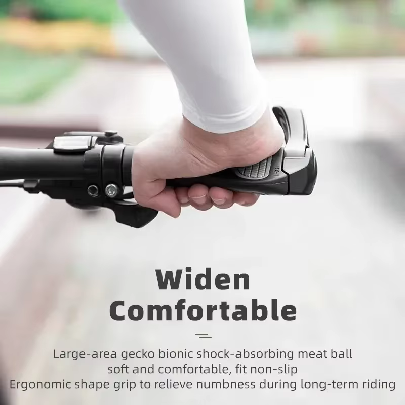 1 paire de poignées de guidon de vélo ergonomiques antidérapantes