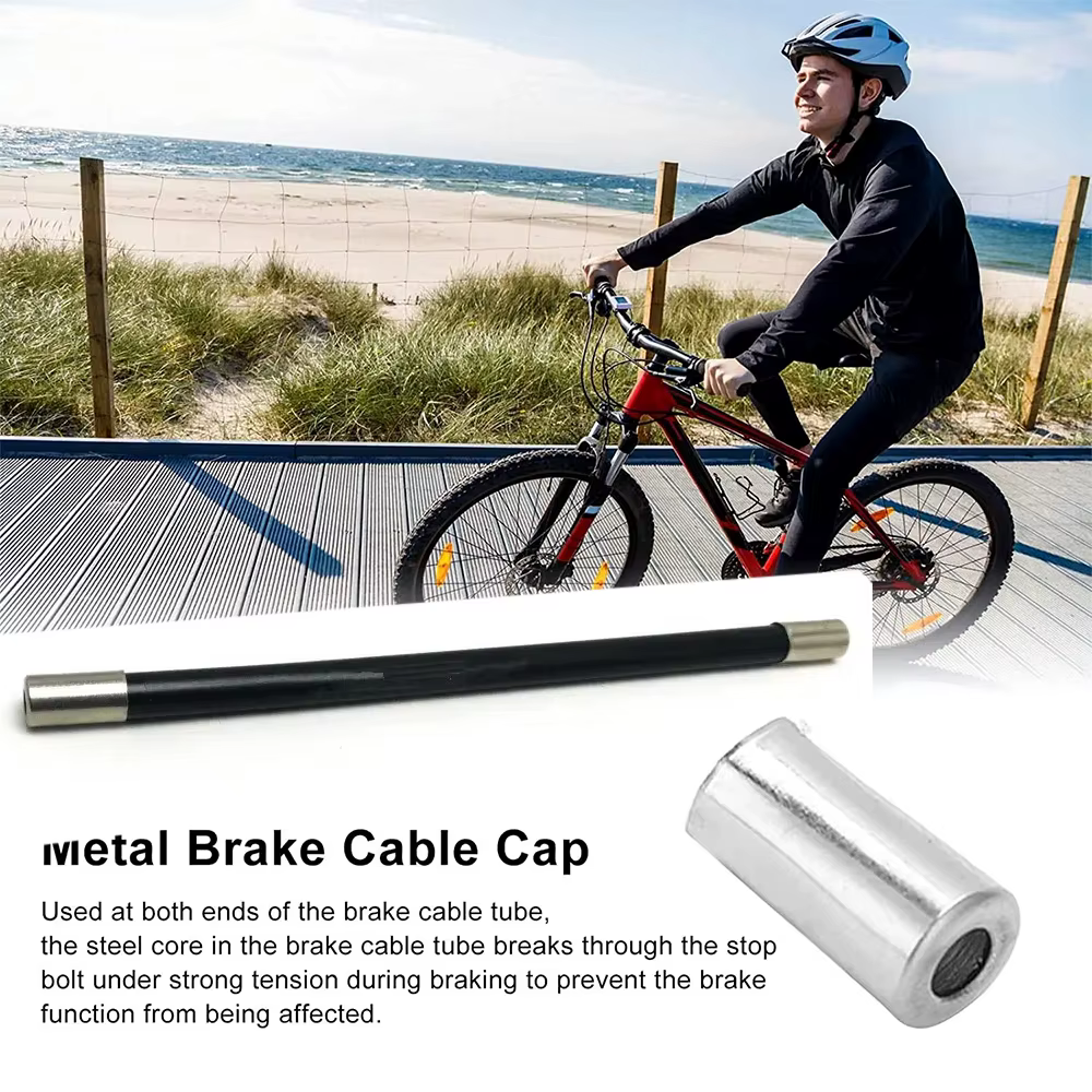 20-500 pièces câble de vélo 5mm embout de cordon boîtier couvercle de virole manette de vitesse ligne de frein bouchons