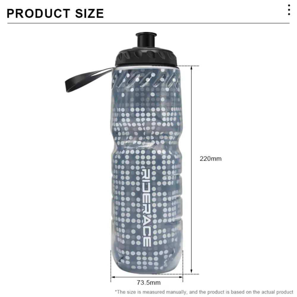 Bouteilles d'eau pour vélo à double paroi