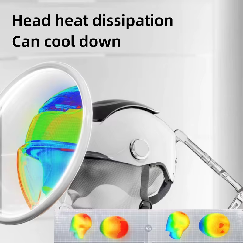 BIBEE casque de vélo électrique été respirant moto