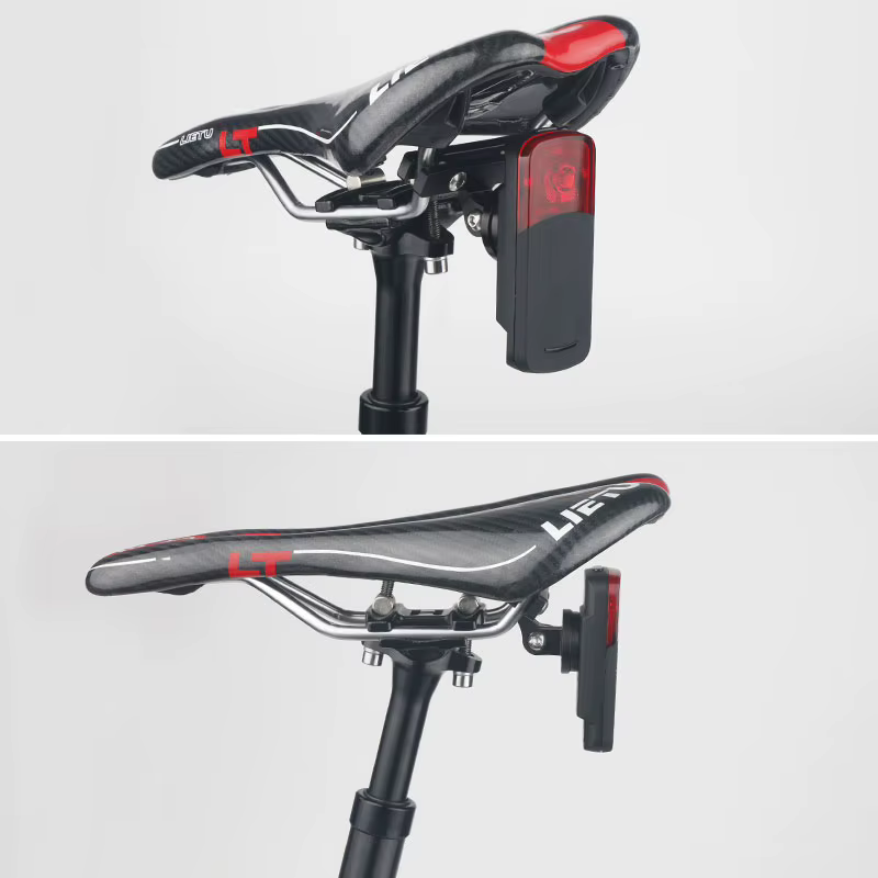 Support de feu arrière pour vélo de route et vtt