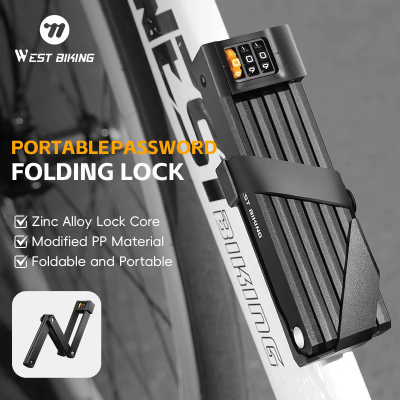 WEST BIKING – serrure pliante pour vélo