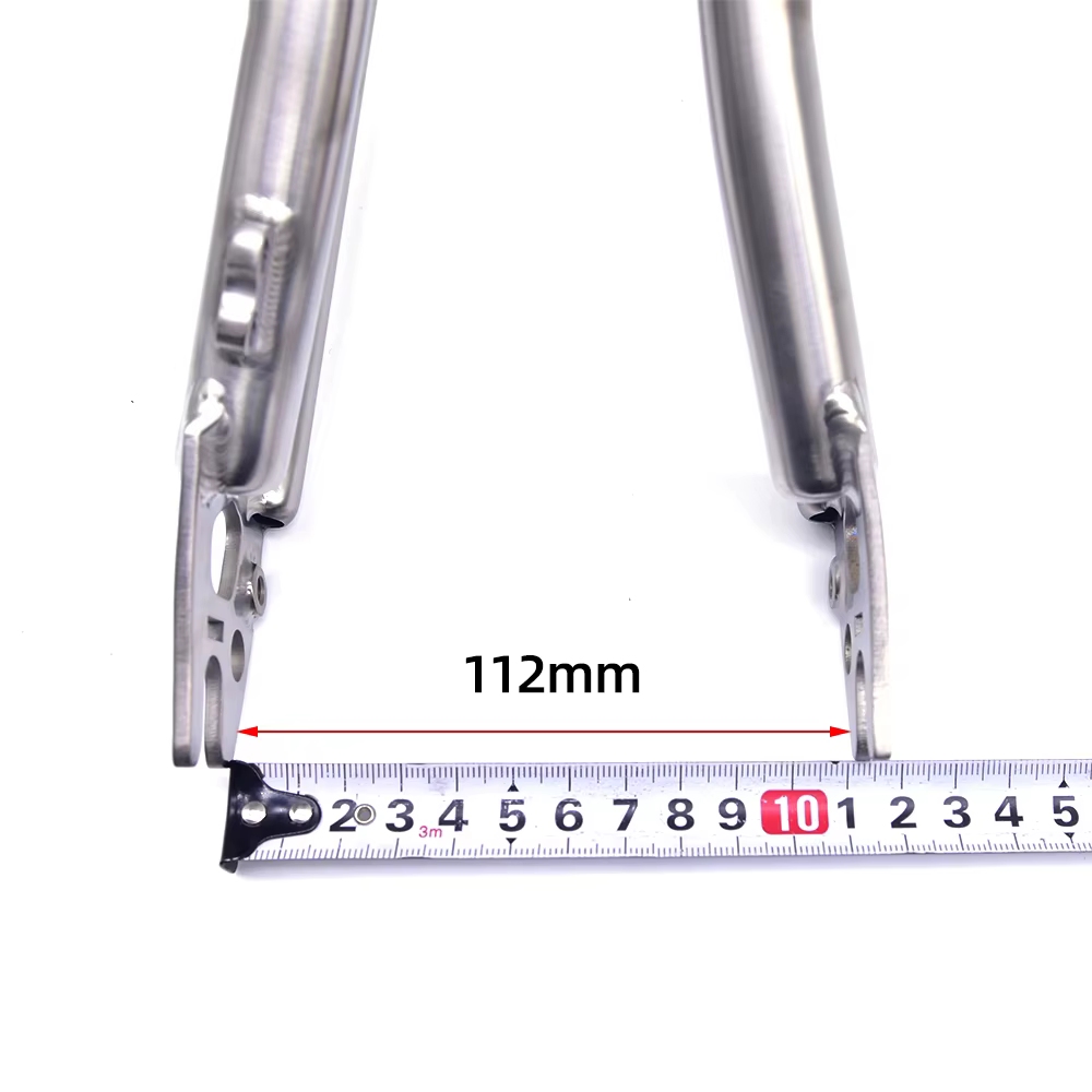 Triangle arrière de vélo en titane pour P Line