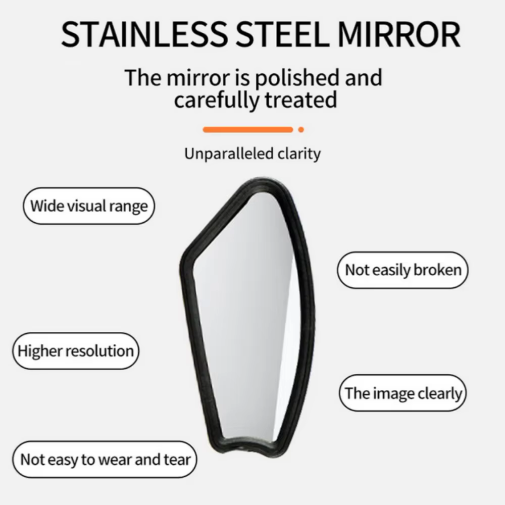 Miroir de vélo DOMEN, rétroviseur de guidon de vélo