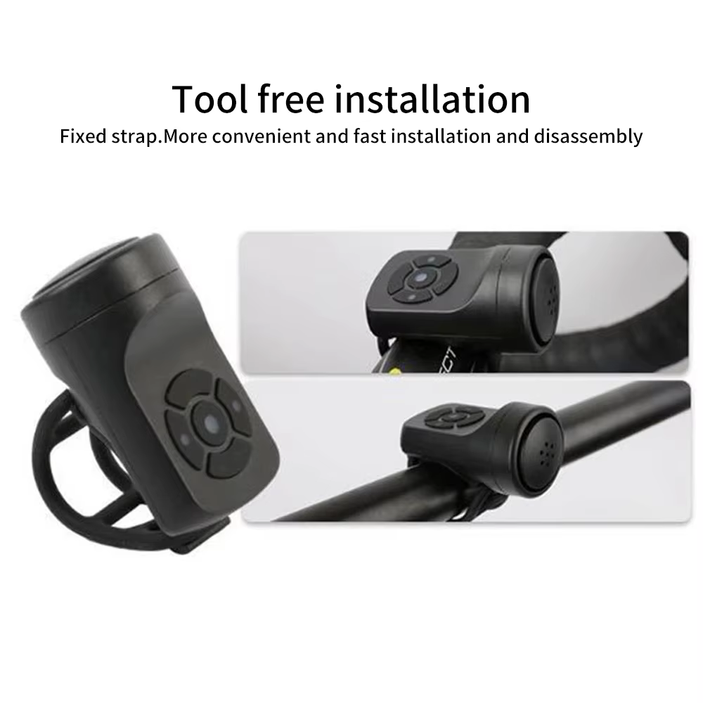 Sonnette électrique rechargeable par USB pour vélo