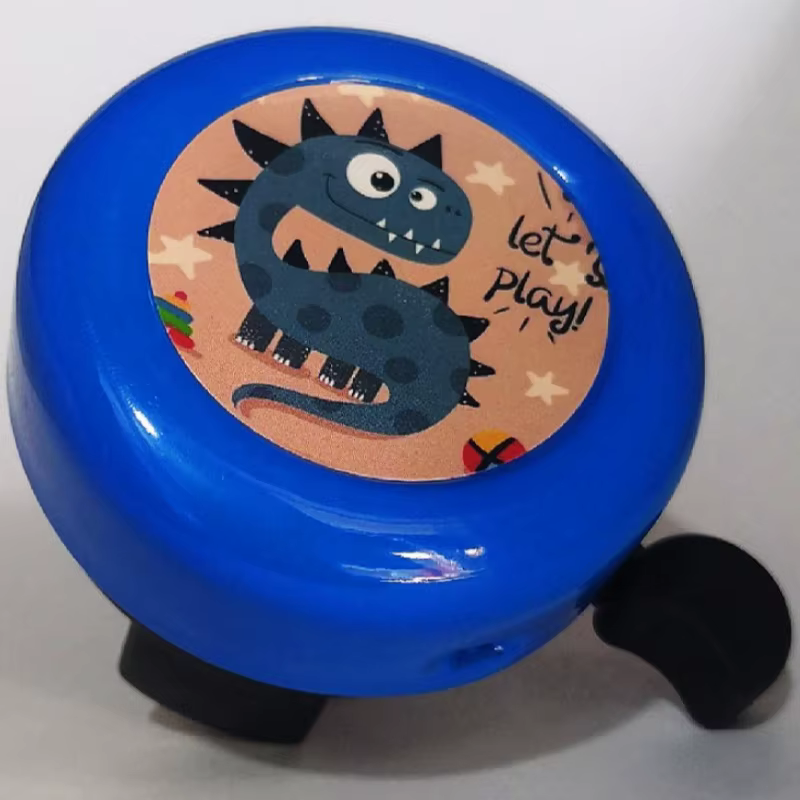 Cloche de vélo licorne de dessin animé pour enfants