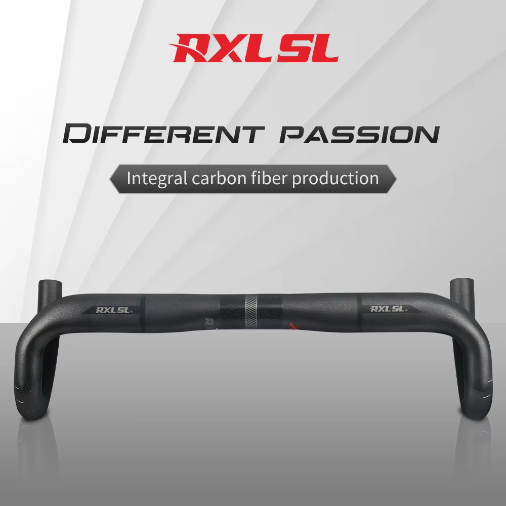 RXL SL 31.8mm barre de chute en carbone guidon de vélo de route 380/400/420/440mm UD mat routage externe barres de