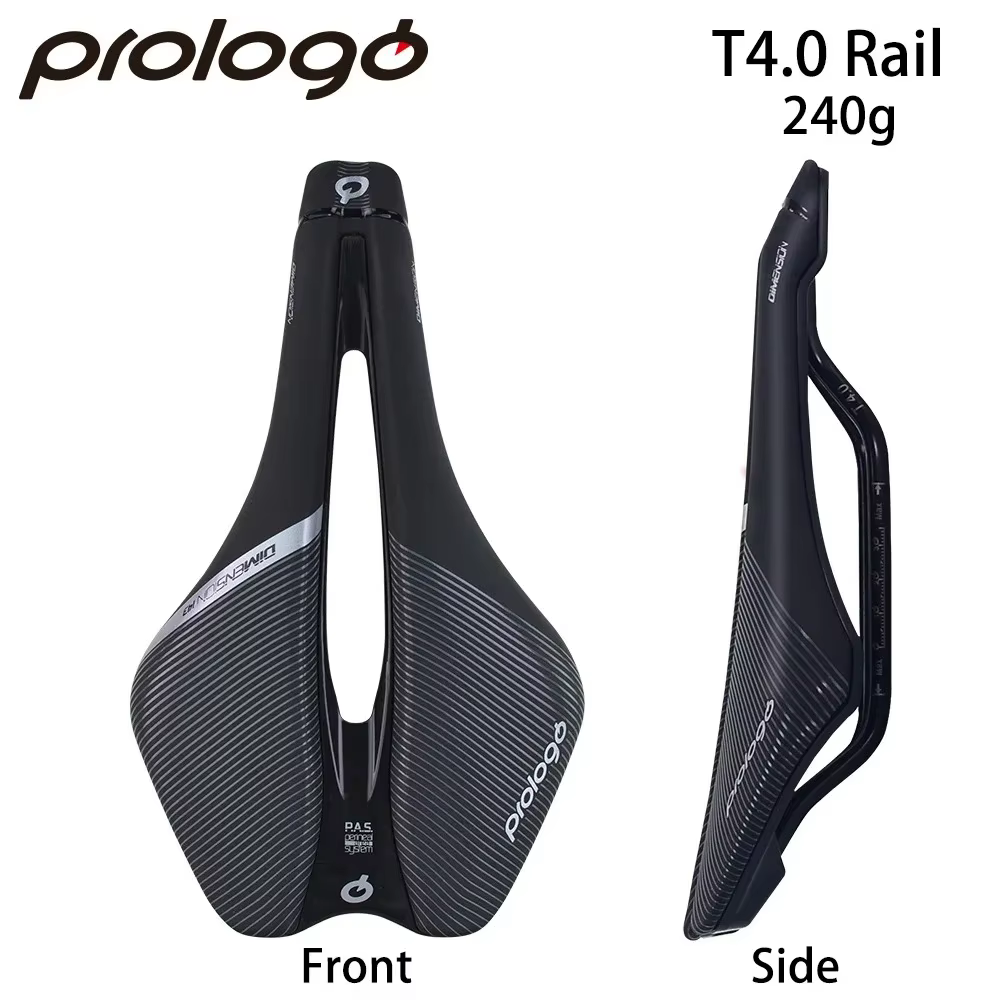 1pc Prologo Dimension 245x143mm unisexe nez court selle de vélo