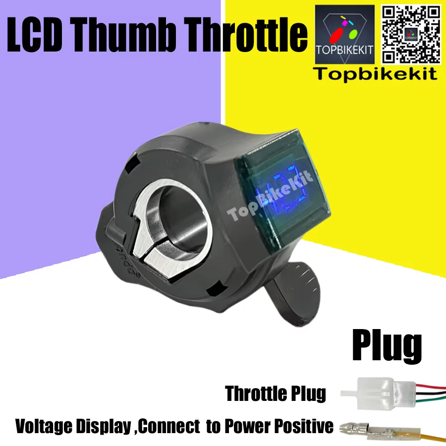 Accélérateur de pouce pour vélo électrique 12V-84V