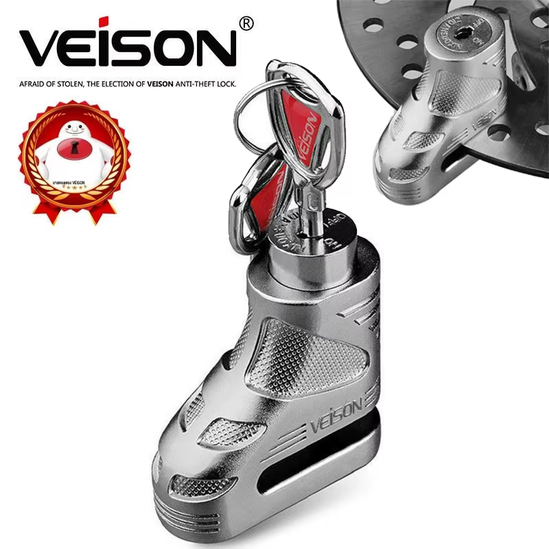VEISON – serrure de roue de moto et de vélo