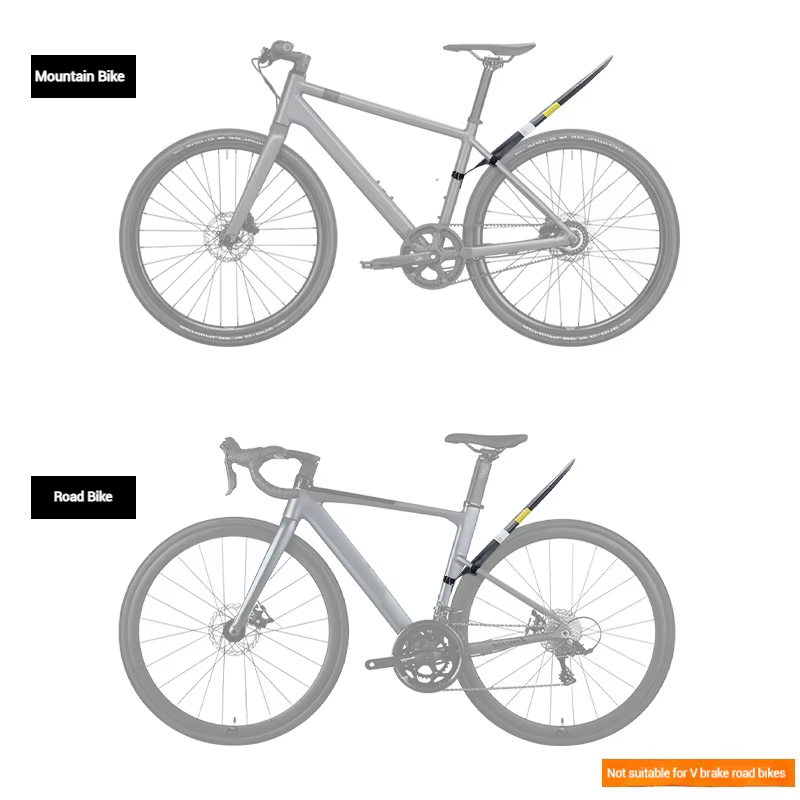 ENLEE VTT garde-boue vélo roue arrière