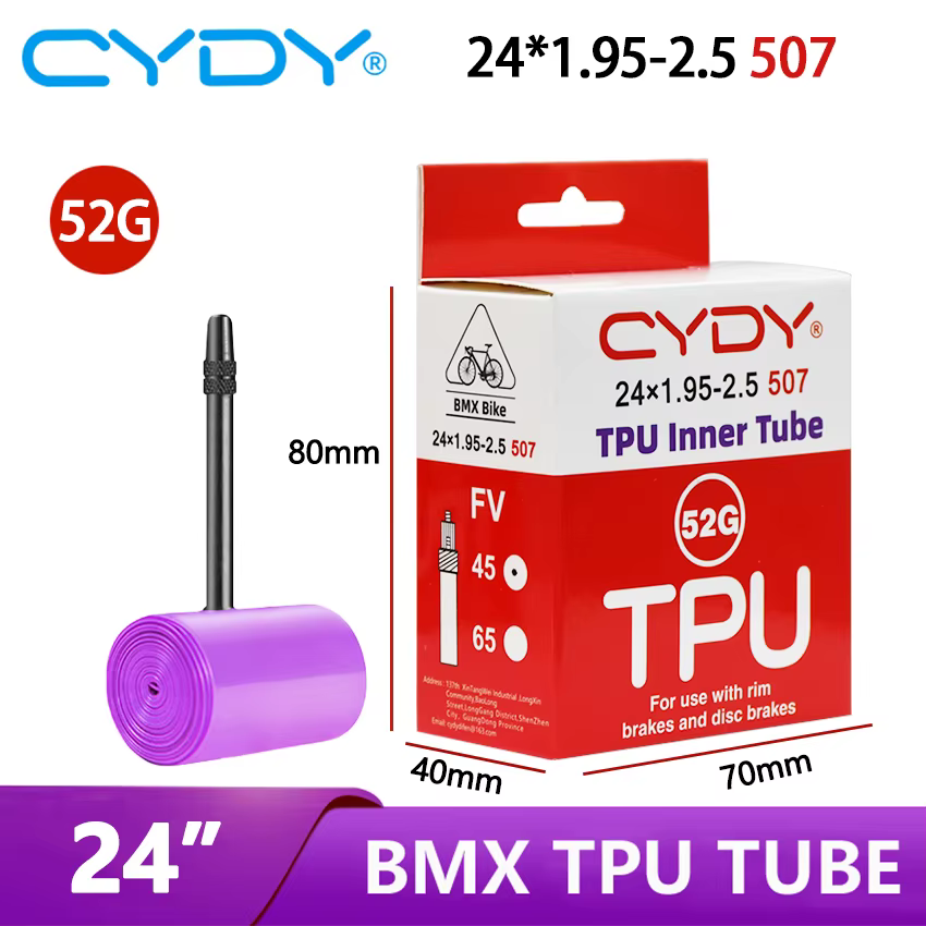 Chambre à air de vélo en TPU