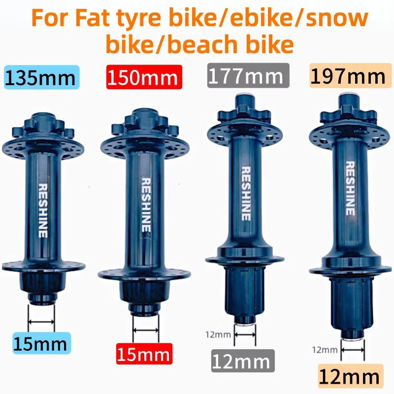 Moyeu de gros vélo Snow Beach 32H/36H