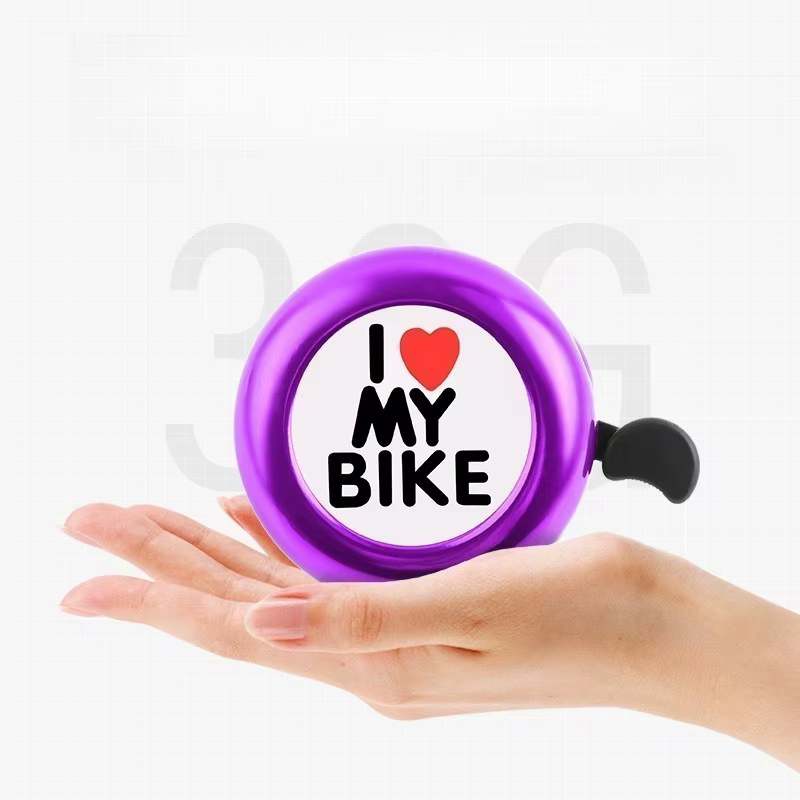 Sonnette de guidon de vélo amusante