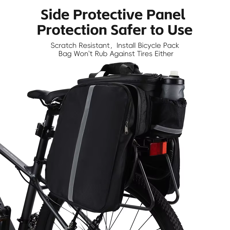 WEST BIKING – panier arrière de vélo de grande capacité
