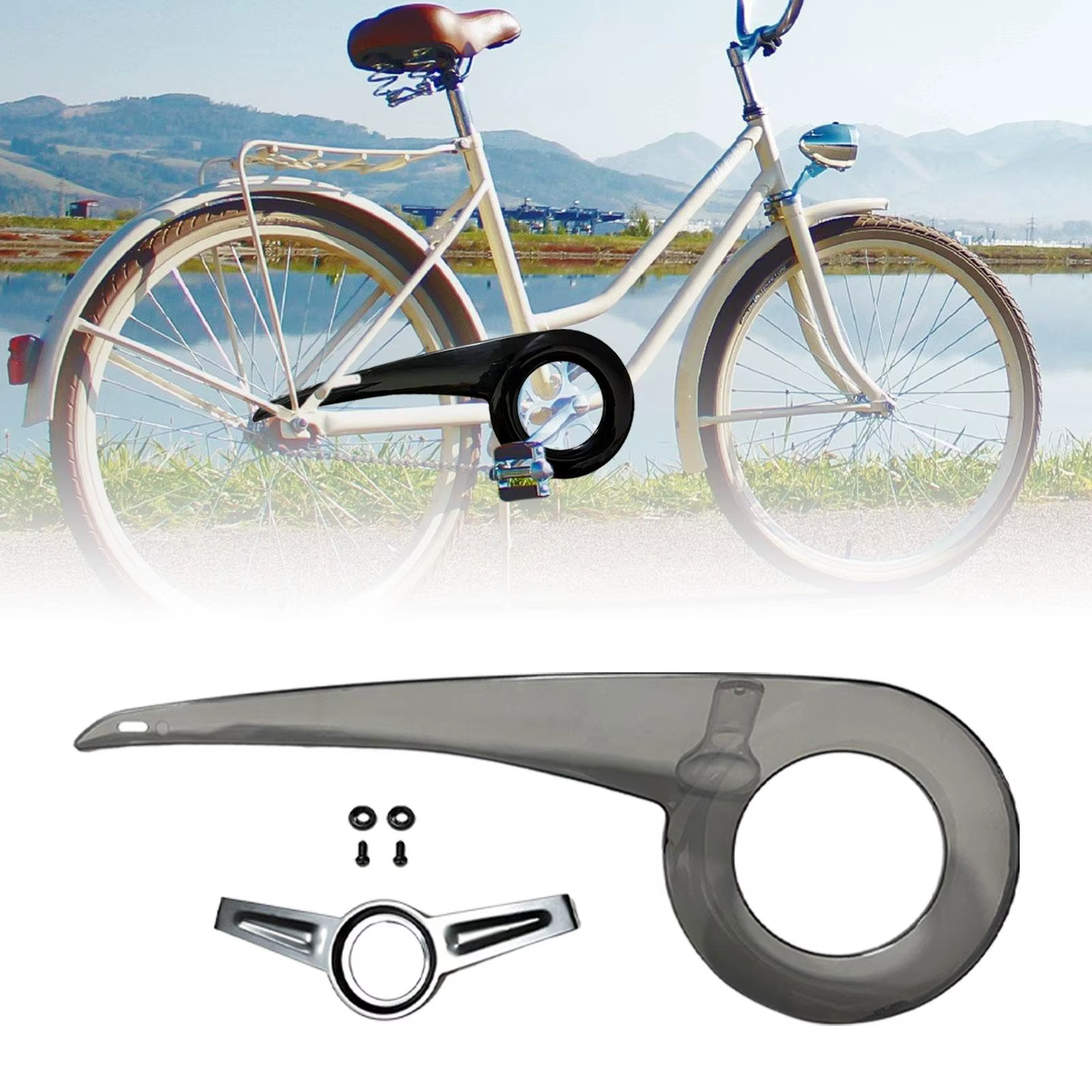 Housse de protection universelle pour chaîne de vélo