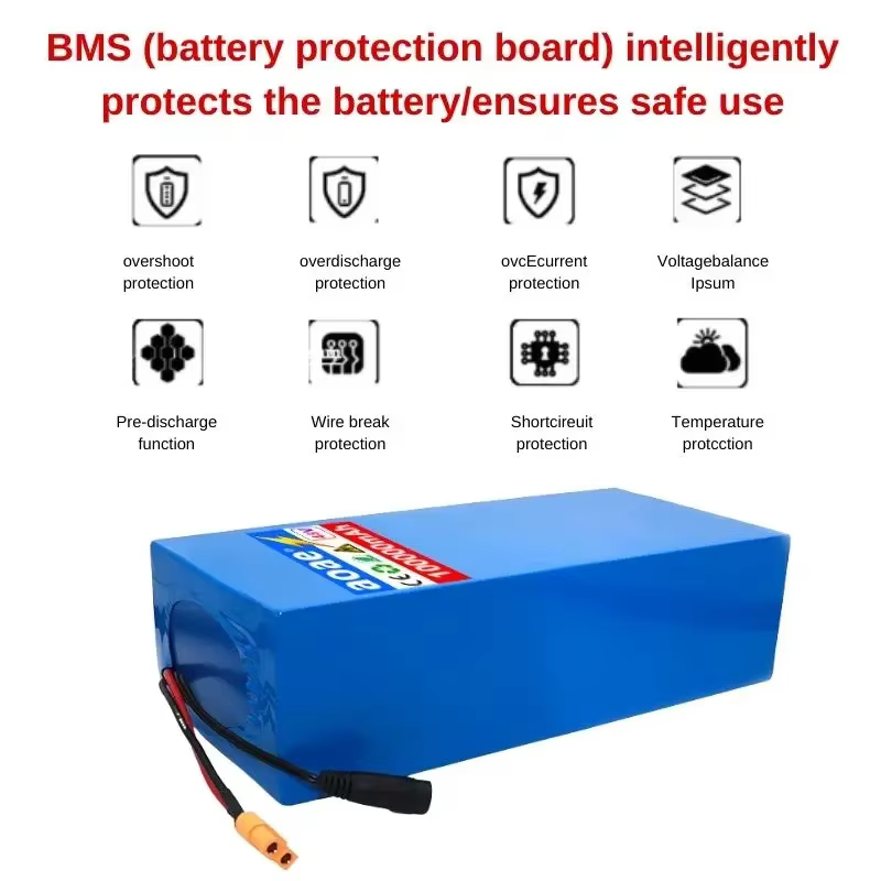 Nouvelle batterie au lithium 48V 100Ah 13s6p