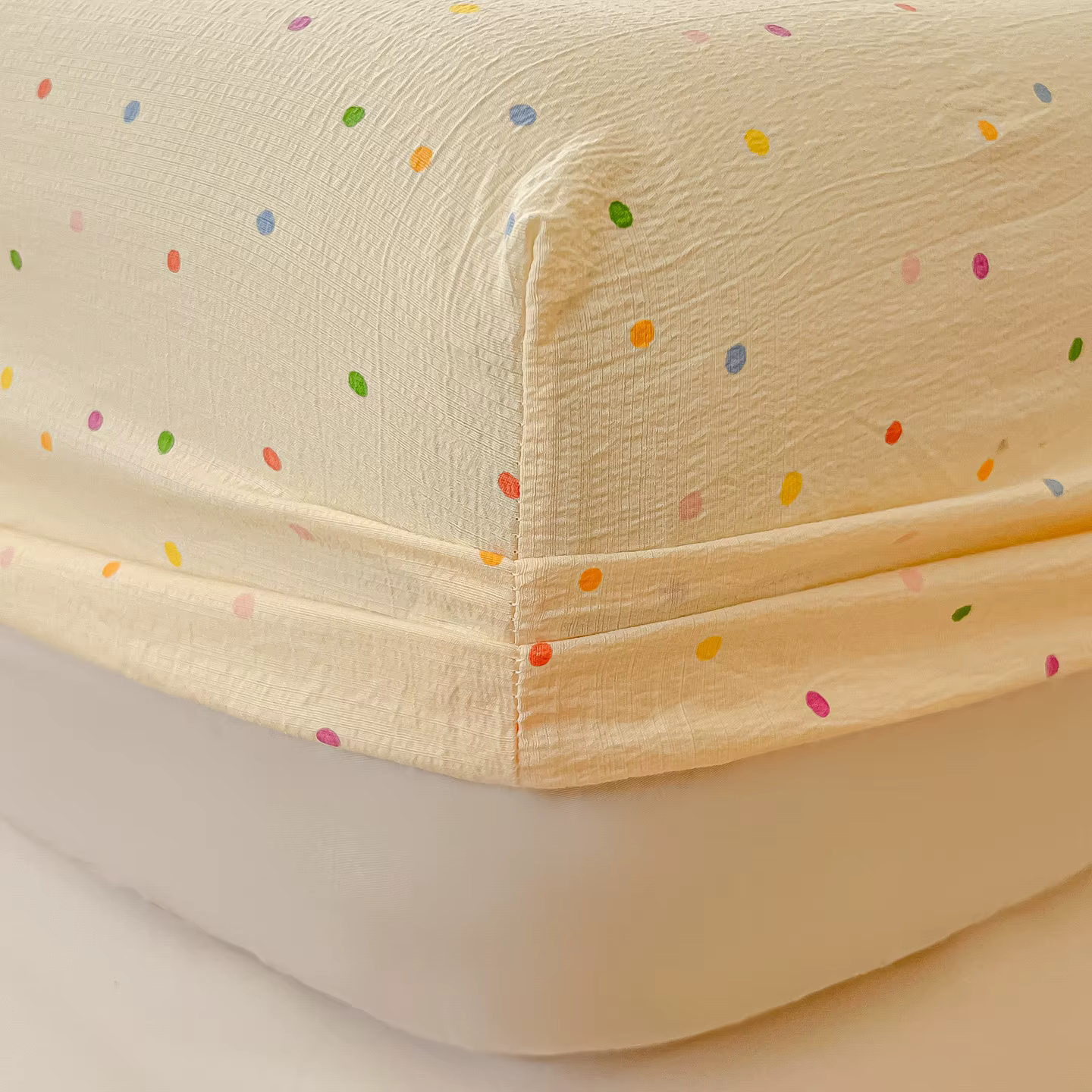 Drap-housse en microfibre tissée double couche, poche extra profonde de 25 cm, résistant au rétrécissement et aux plis, sans boulochage, ajustement sécurisé