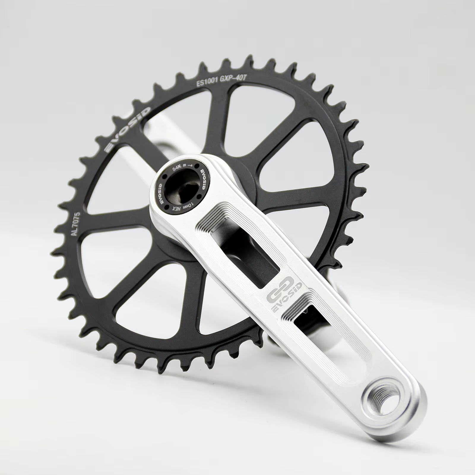 EVOSID manivelle de vélo de route ultralégère 160/165/170mm pédalier