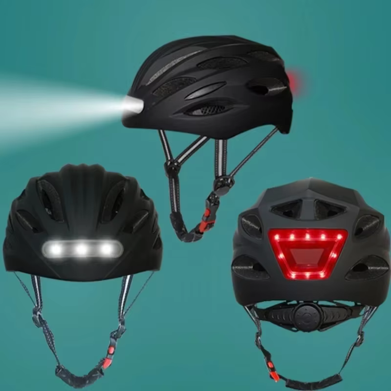 Lampe à LED pour casque de vélo