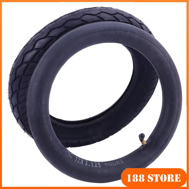 Pneu de 12 pouces (57-203) 12 1/2 x 2 1/4 pour trottinette électrique