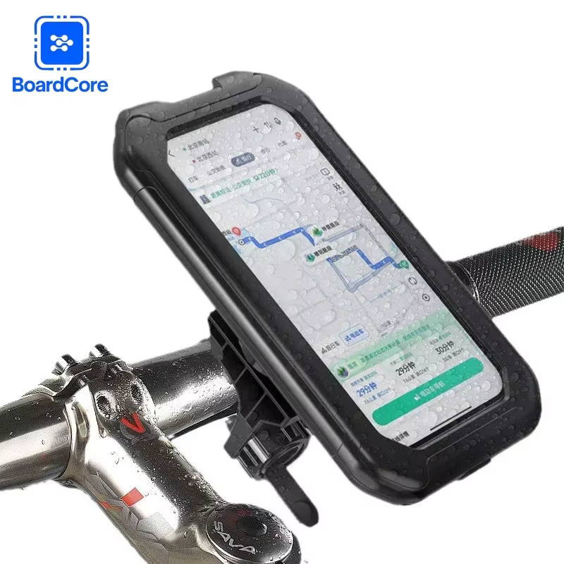 Support de téléphone portable étanche pour vélo électrique d'extérieur 360° °