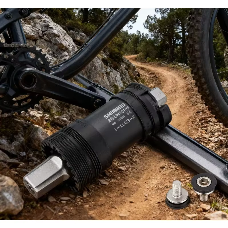 Shimano BB-UN101 Boîtier de pédalier VTT de type carré