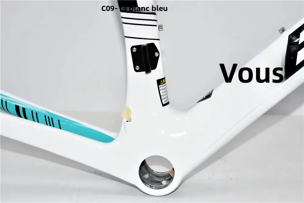 Cadre de vélo de route en carbone CECCOTTI 2025 pour frein sur jante