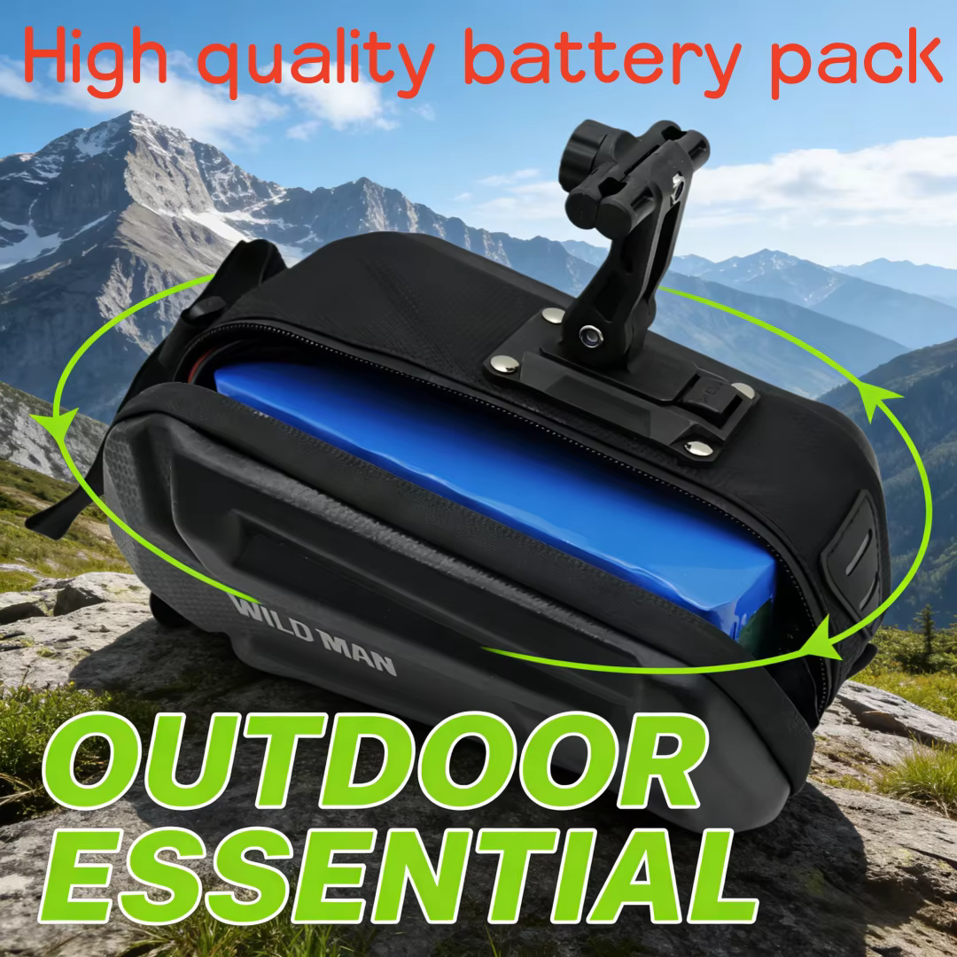 Batterie universelle pour vélo 60V 52V 48V 36V haute capacité 6Ah 8Ah 10Ah 12Ah 18Ah, pack Li-ion étanche avec chargeur et sac
