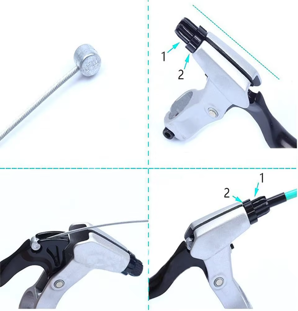 Lot de 10 Câbles Intérieurs pour Vélo VTT et Route