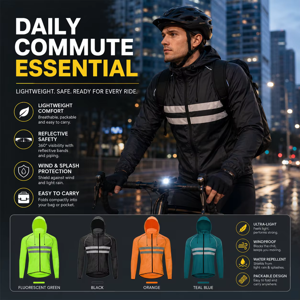 Veste de cyclisme pour homme