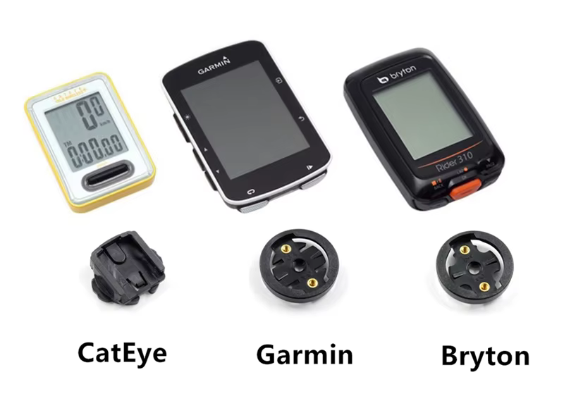 Support de montage de compteur de vitesse de chronomètre d'ordinateur de vélo de route