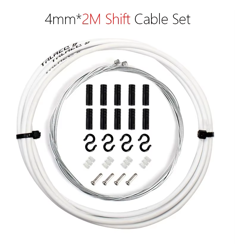Kit de câbles de frein et de changement de vitesse de vélo de 2m/2.5m