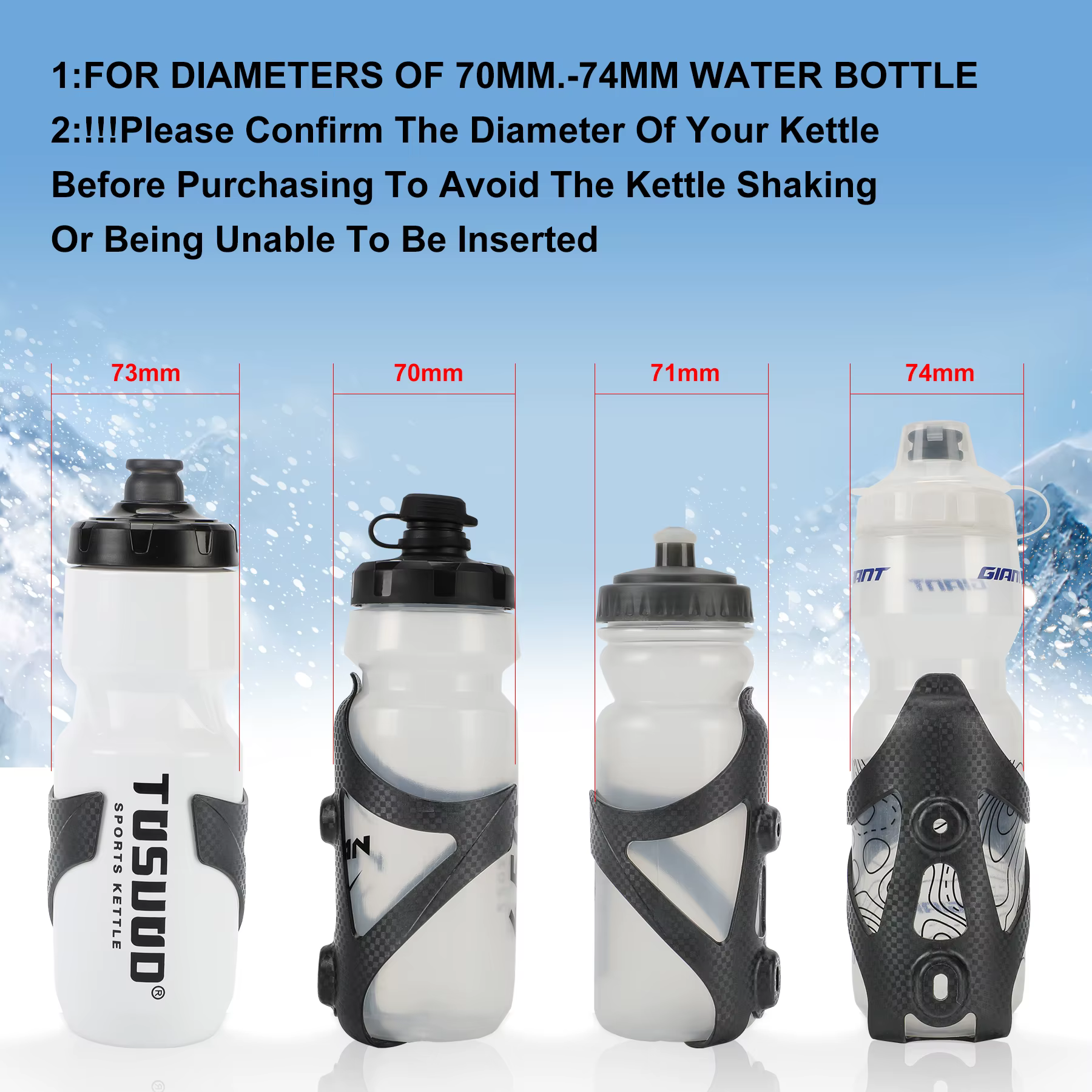 HUALONG vélo porte-bouteille d'eau en Nylon ajouter de la Fiber de carbone