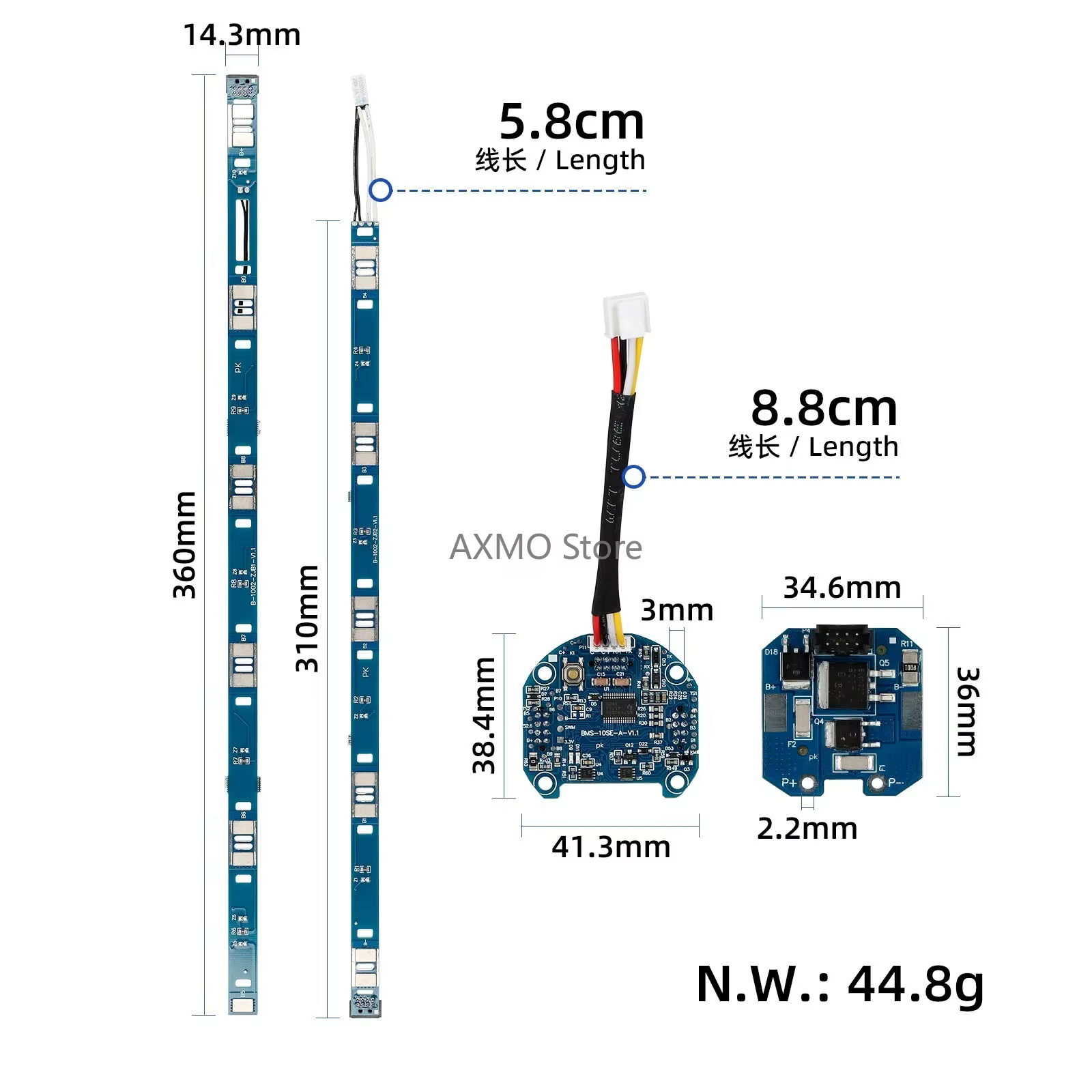 Panneau de Protection BMS pour Scooter électrique Xiaomi M365 Pro2 4 Lite 2 génération pour accessoire