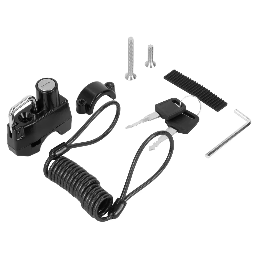 Serrure de casque de scooter électrique multifonctionnelle