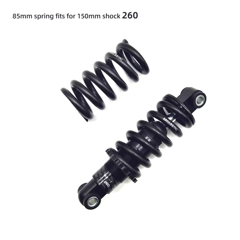 EXA forme vélo 290 291r 260 amortisseur arrière Suspension amortisseurs ressort 85mm de long 450lbs convient pour KS Durable vtt choc 150mm