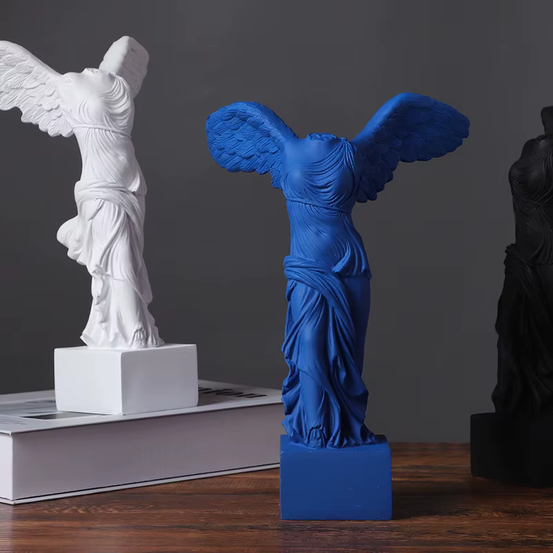Figurines décoratives d'ange sans tête de style gothique, décoration de bureau, accessoires pour la maison, adornos créatifs nordiques para casa, salon