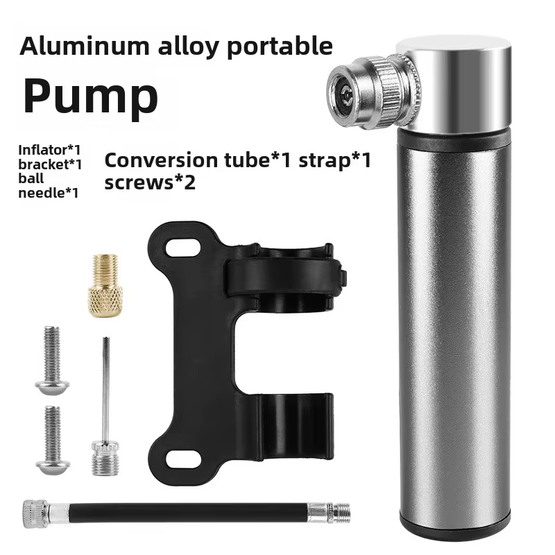 Mini pompe à vélo Portable en alliage d'aluminium