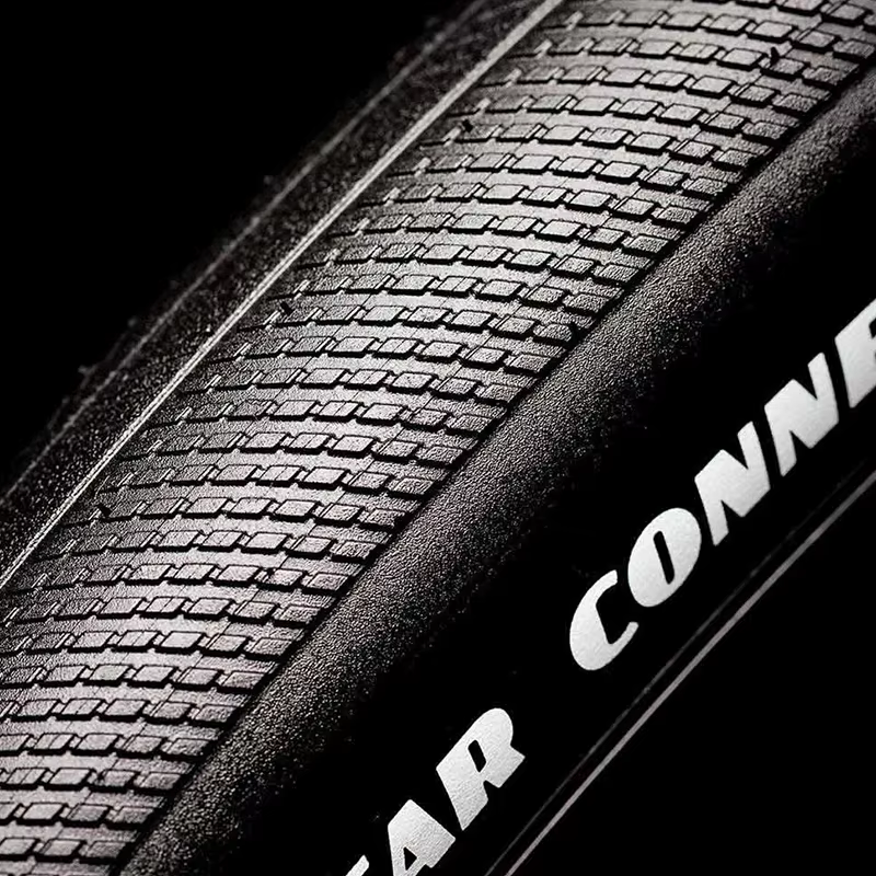 Pneu de vélo Goodyear Gravel Connector Speed/Slick/Inter Race 700 x 40C Tubeless Fold 120TPI Noir/Marron pour Cross