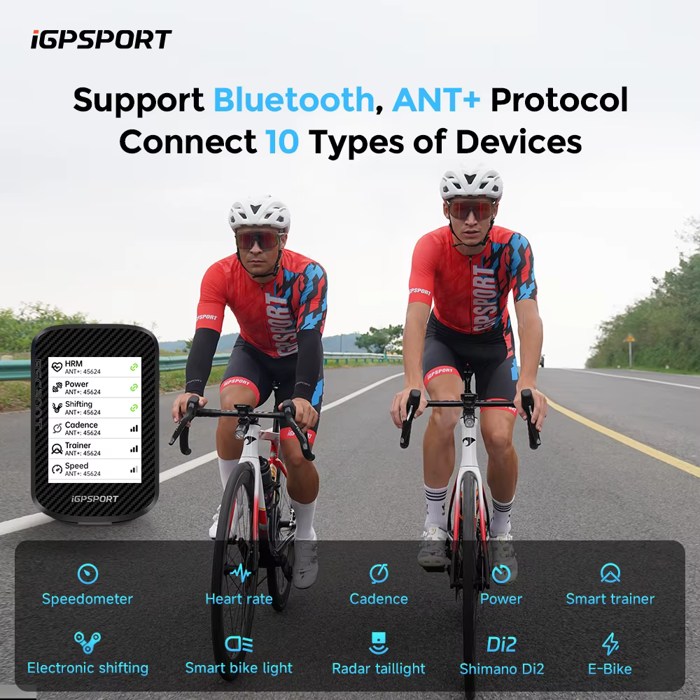 Ordinateur GPS pour vélo iGPSPORT BSC300T 32G