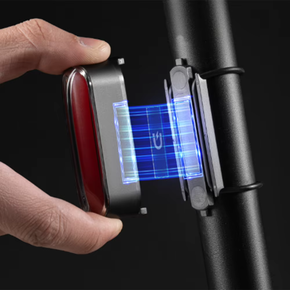 Feux de vélo feu arrière à Induction lampe d'avertissement