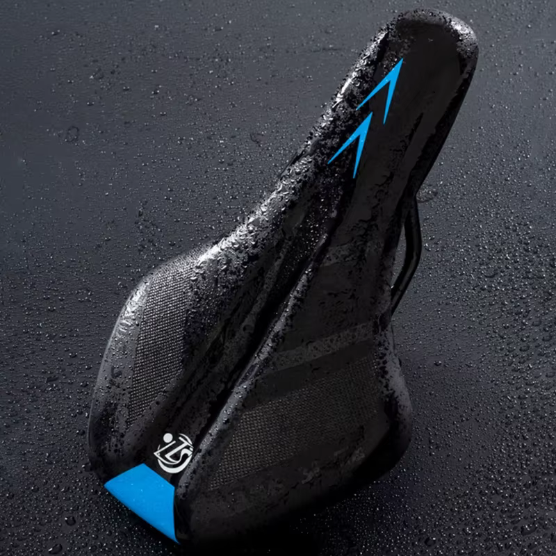 Selle de vélo de route ultralégère et étanche pour enfant, avec coussin, en polymère, amissié, pour VTT