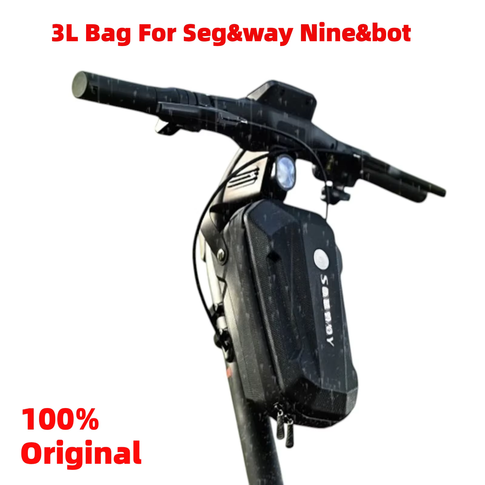 Sac Original 3L pour Seg & way Nine & bot ZT3/ZT3 Pro E G2 G65 G30 G30D F40 F30 E22 E25 ES2 ES3 ES4 e-scooter