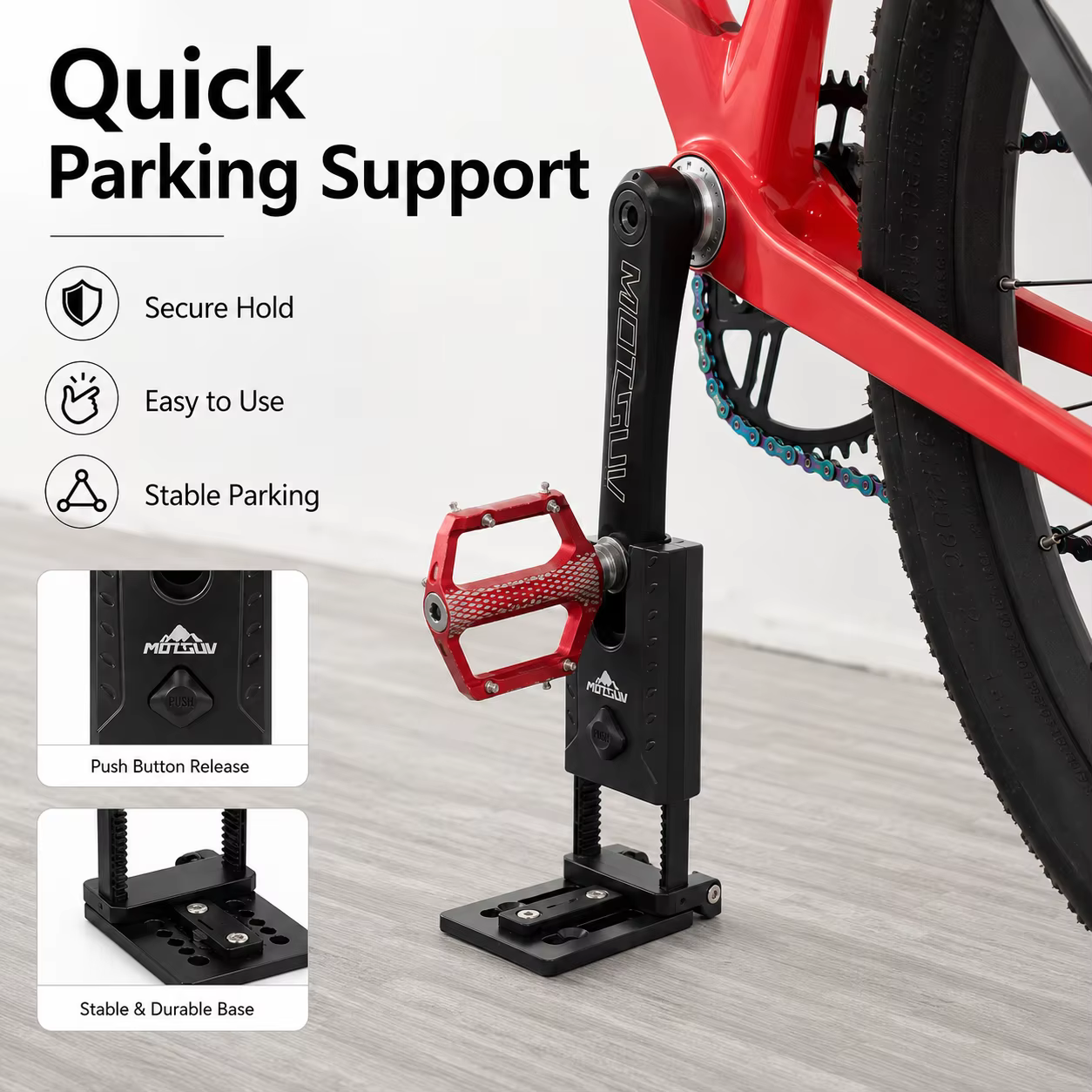 Support de stationnement pour vélo