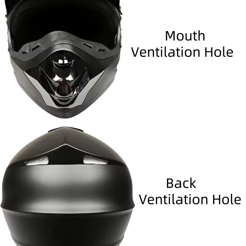 Casque de moto, visière de protection pour moto, casque de VTT